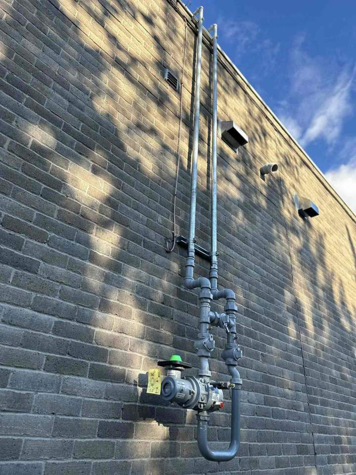 Tuyauterie de gaz Victoriaville